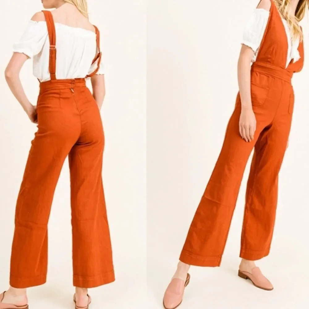 Twill  Denim Jumpsuit‎